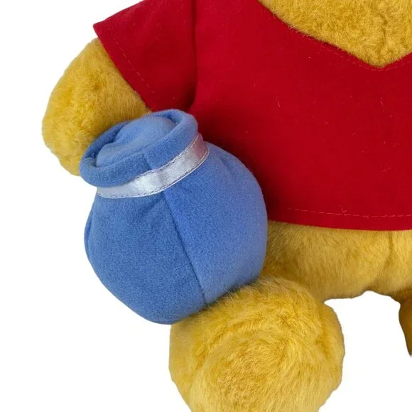 Mattel Disney Winnie the Pooh 12" Plush Stuffed Animal Vintage 1994 Honey Pot - Picture 4 of 6